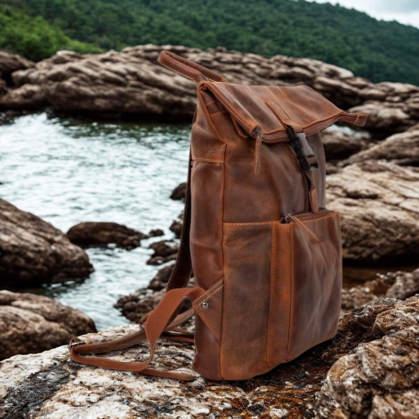 Leather Backpack Sandal