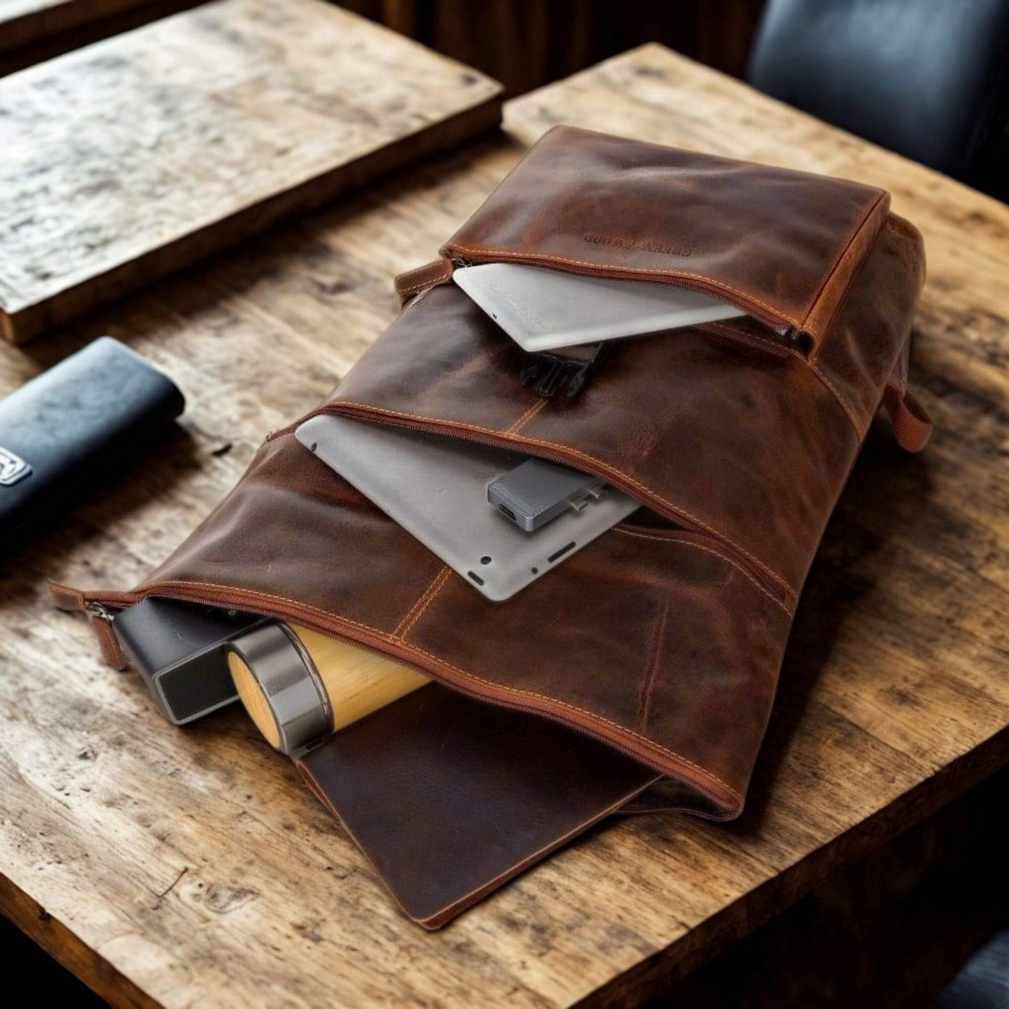 Leather Backpack Sandal