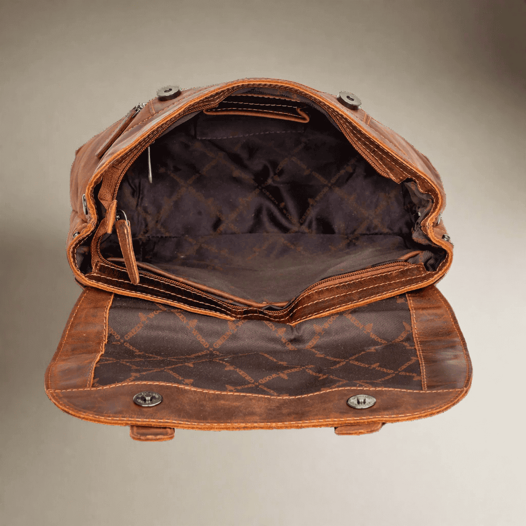 Convertible Leather Backpack For Women