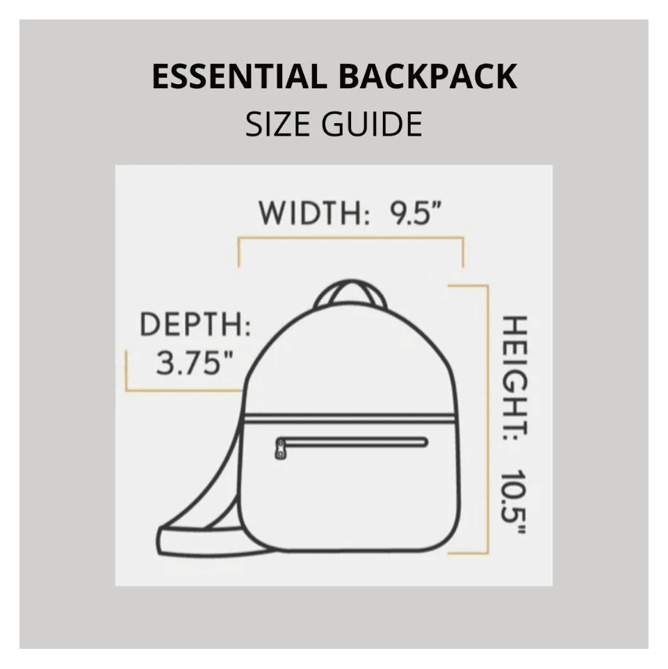 Ariel Brown Leather Backpack | KALGHI