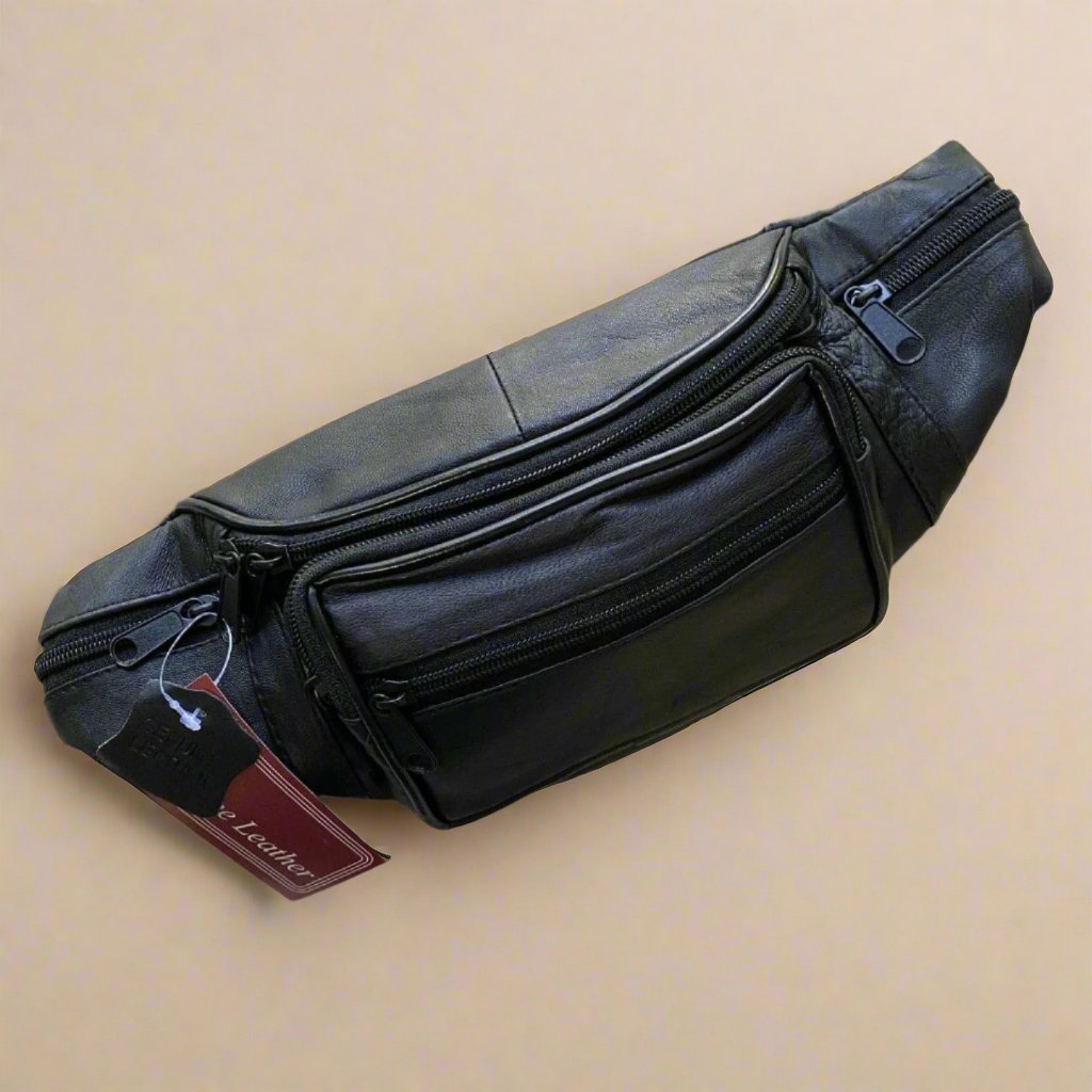 Men's Leather Bum Bag