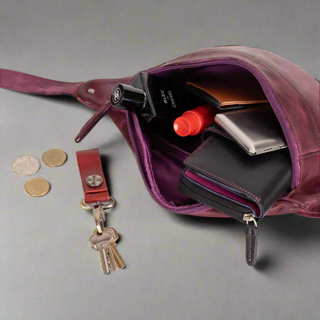 KALGHI Fanny Packs Womens Leather Waist Bag | Fanny Pack