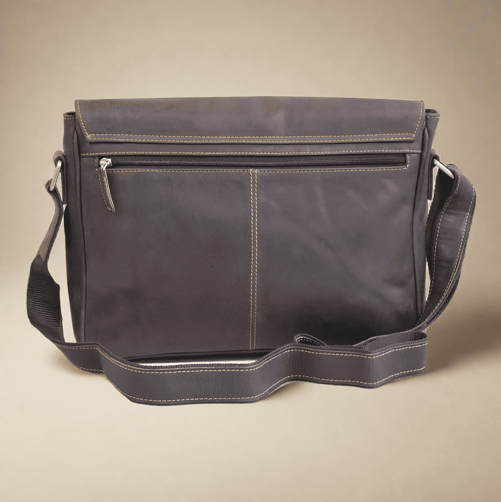 Brown Leather Laptop Bag