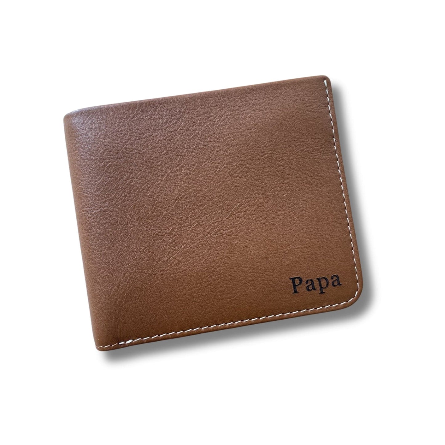 Personalised Slim Leather Wallet for Men