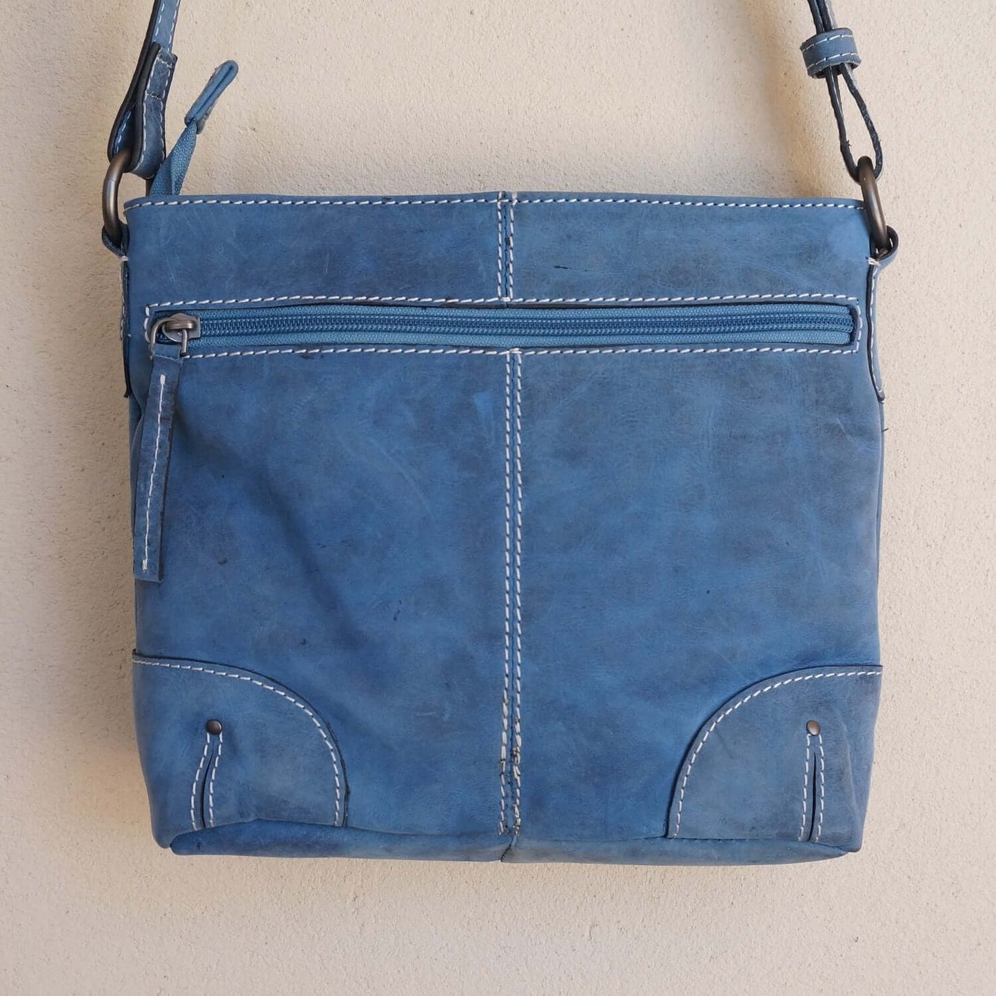 Stella Crossbody Bag, BLUE - KALGHI SATCHEL KALGHI