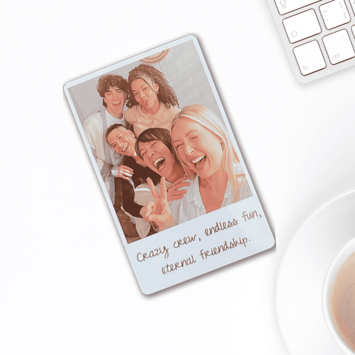 Personalised Photo Wallet Card For Friends- KALGHI - KALGHI LEATHER