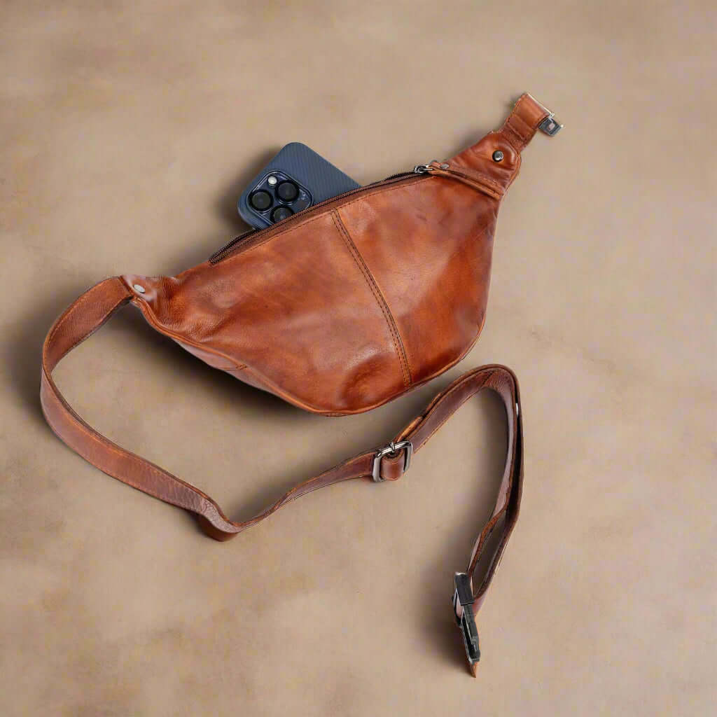 KALGHI Fanny Packs Womens Leather Waist Bag | Fanny Pack