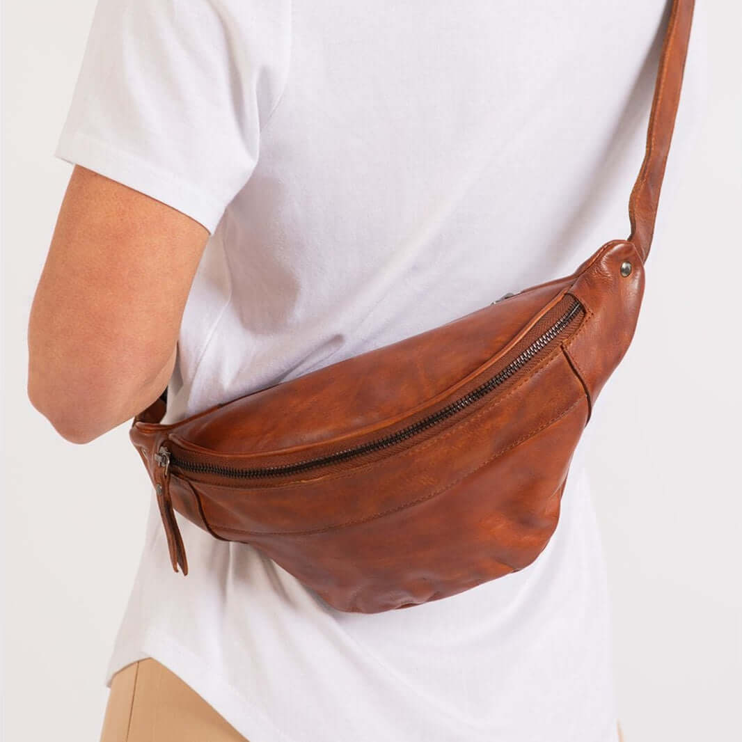 KALGHI Fanny Packs Womens Leather Waist Bag | Fanny Pack