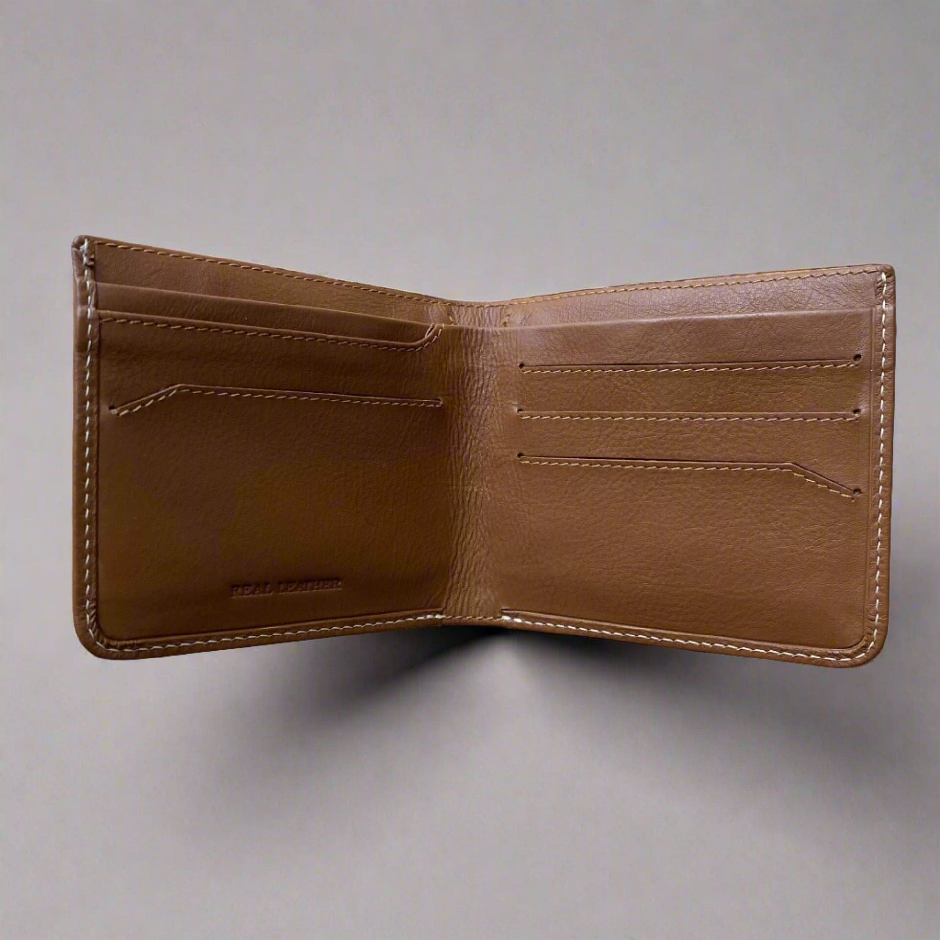 Personalised Slim Leather Wallet for Men