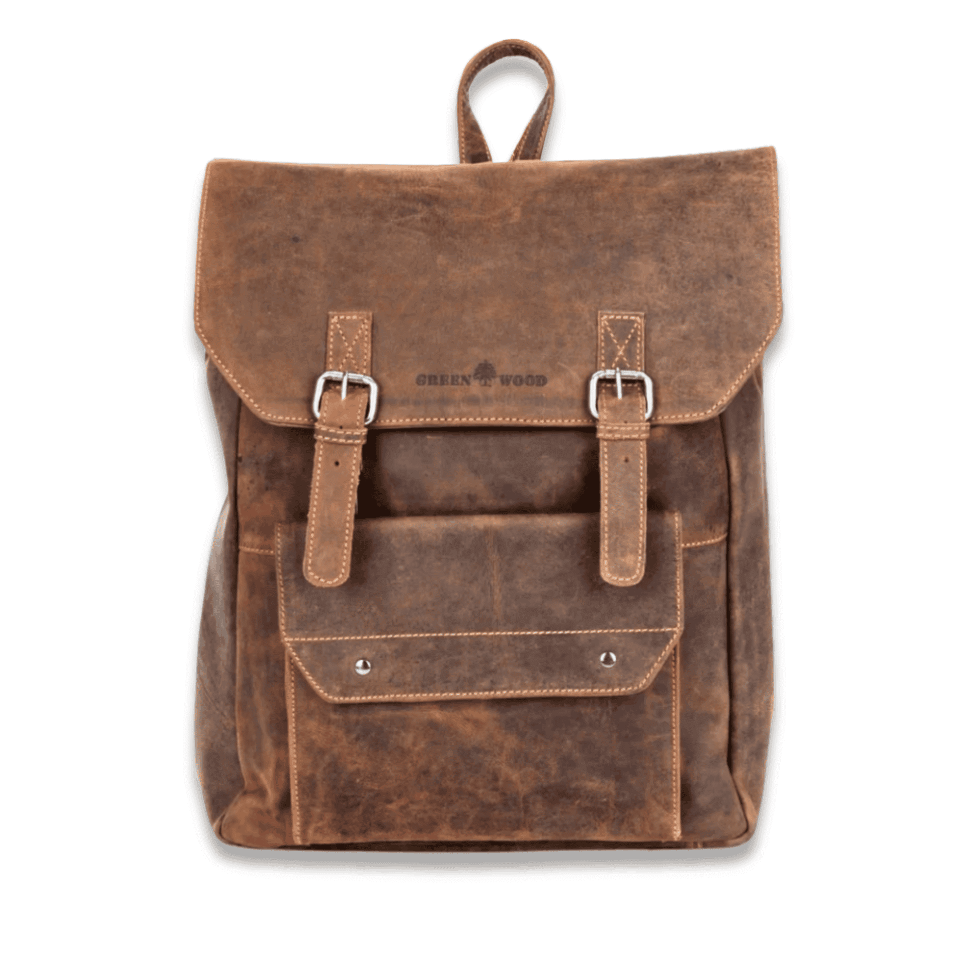  KALGHI Leather Backpack Leather Backpack- Sandal