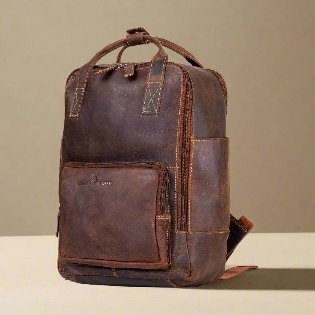Leather Backpack - Micky Sandal