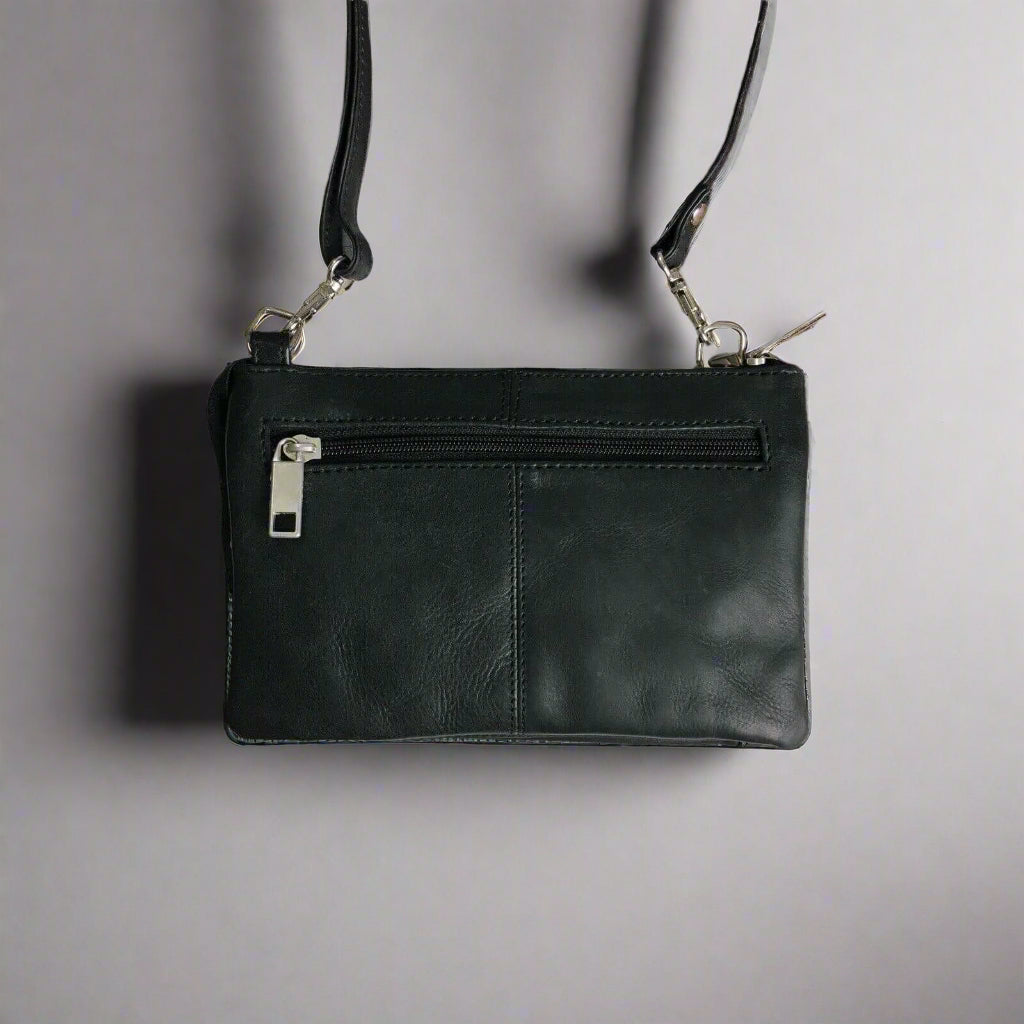 Leather Cross Body Satchel - KALGHI SATCHEL KALGHI   