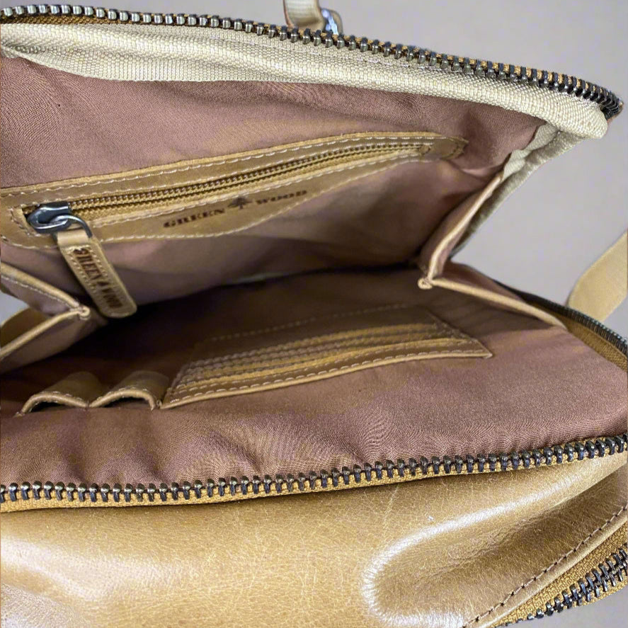 Sultan Leather Shoulder and Cross Body Bag for Men and Women - KALGHI Flat 50% Off KALGHI   