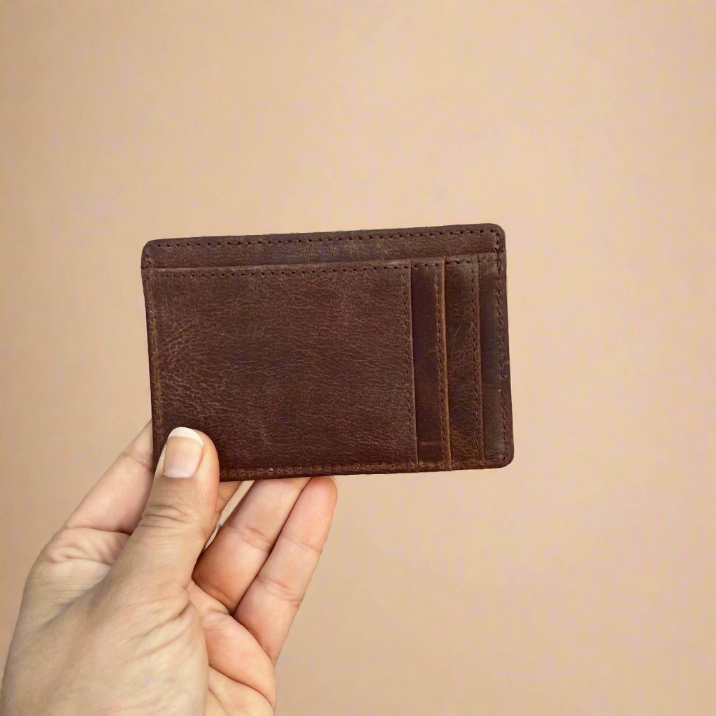 SLEEK CARD HOLDER - KALGHI - KALGHI LEATHER